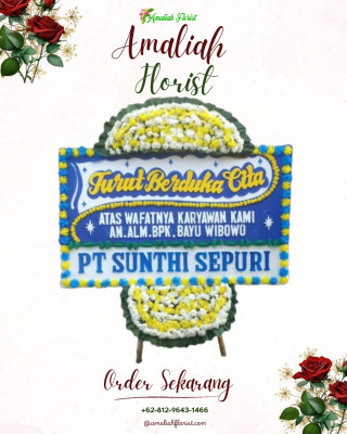 Papan Bunga Duka di Selaprang