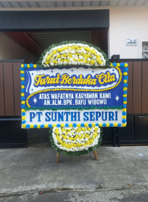 Papan Bunga Duka di Selaprang